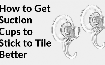 How To Get Suction Cups To Stick To Tile Better