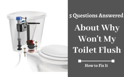 5 Questions Answered About Why Won’t My Toilet Flush