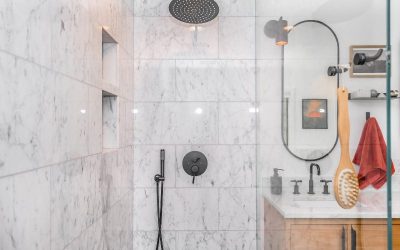 How to waterproof a shower niche
